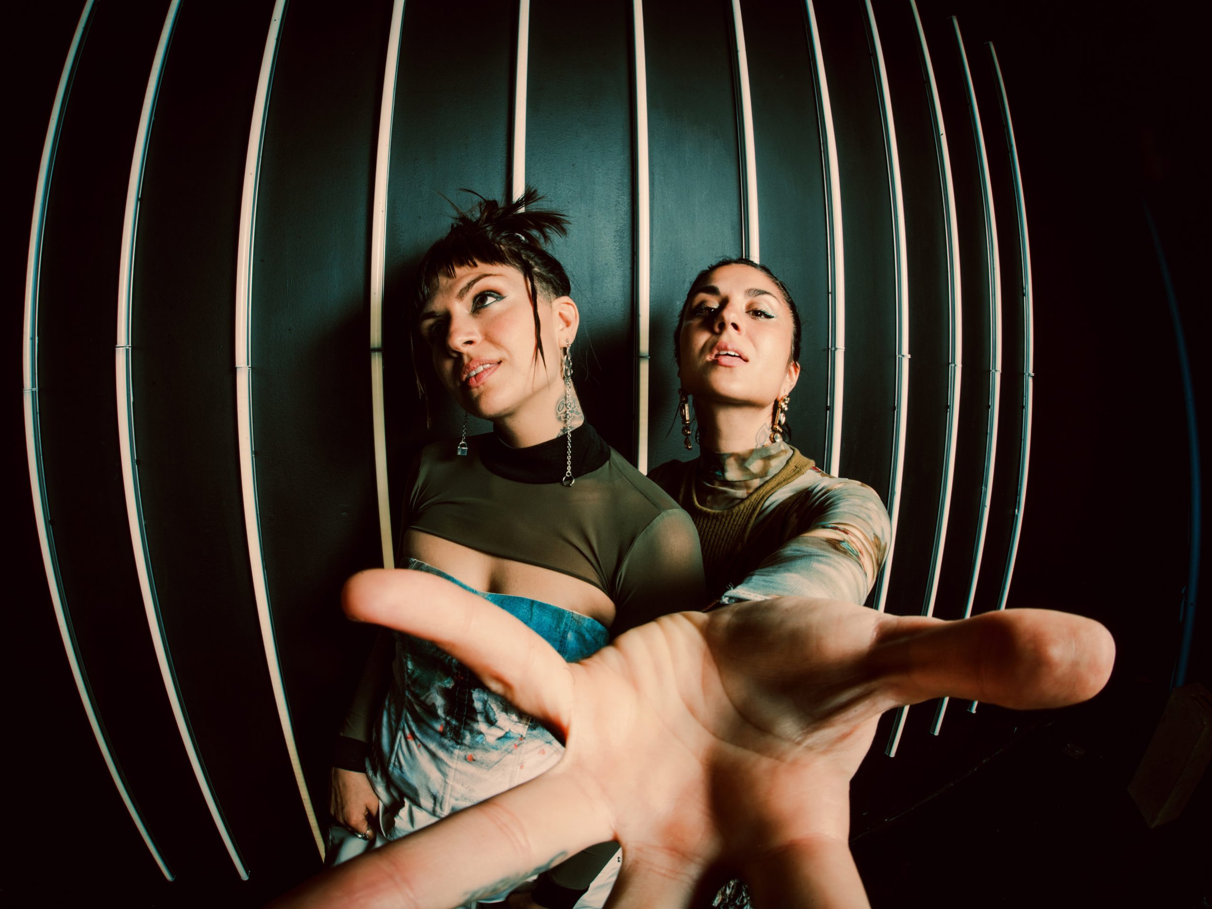 Krewella, press photograph.